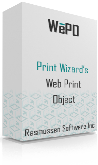 WePO web print object